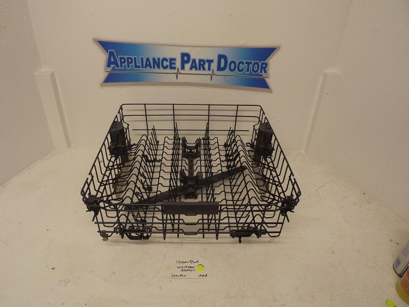 JennAir Dishwasher W10194861 2209611 Upper Rack Used JennAir Dishwasher W10194861 2209611 Upper Rack Used